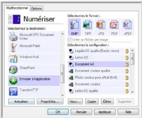 XEROX DocuMate 4760 VRS Pro - Envoyer à l'application - 1