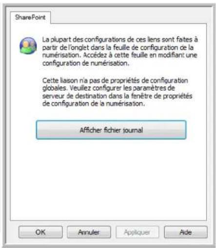 XEROX DocuMate 4760 VRS Pro - Visualiseur du journal du lien SharePoint - 4