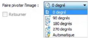 XEROX DocuMate 4760 VRS Pro - Faire pivoter l'image - 1