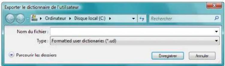 XEROX DocuMate 4760 VRS Pro - Pour modifier un dictionnaire de l'utilisateur : - 4