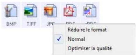 XEROX DocuMate 4760 VRS Pro - Pour sélectionner la taille d'un fichier JPEG : - 1