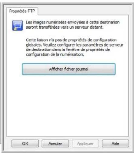 XEROX DocuMate 4760 VRS Pro - Visualiseur du journal du lien FTP - 4