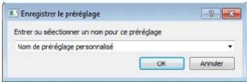XEROX DocuMate 4760 VRS Pro - Pour renommer un préréglage : - 1