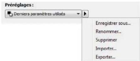 XEROX DocuMate 4760 VRS Pro - Exporter les préréglages - 1