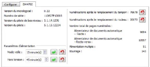 XEROX DocuMate 4760 VRS Pro - Configuration du scanneur - 1