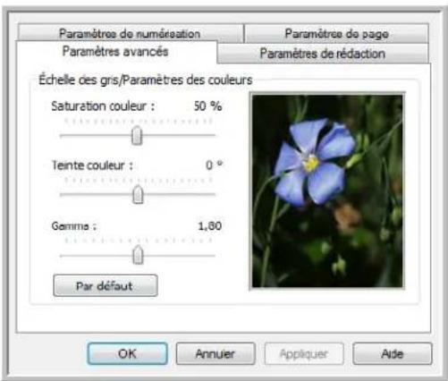 XEROX DocuMate 4760 VRS Pro - Onglet Paramètres de page - 3