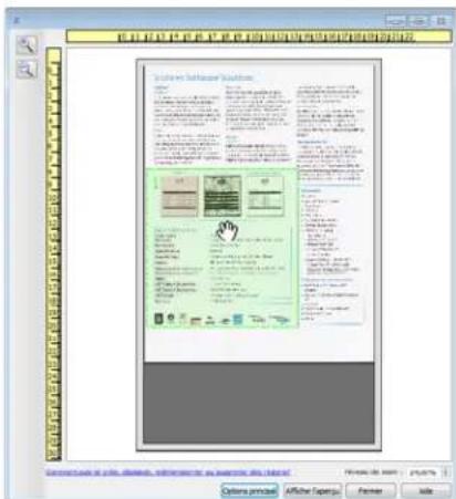 XEROX DocuMate 4760 VRS Pro - Création de régions de numérisation personnalisées : - 2
