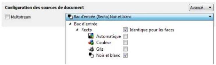 XEROX DocuMate 4760 VRS Pro - Options avancées - 1