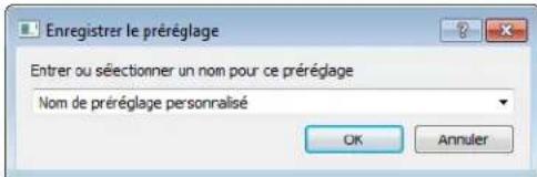 XEROX DocuMate 4760 VRS Pro - Pour enregistrer un nouveau préréglage : - 1