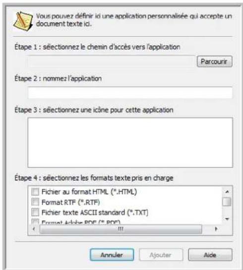 XEROX DocuMate 4760 VRS Pro - Ajout d'applications de traitement de texte à OneTouch - 1