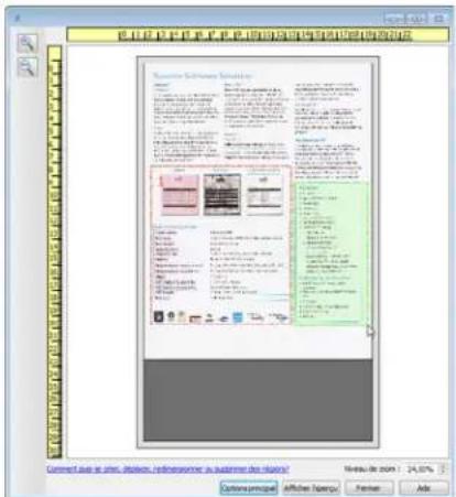 XEROX DocuMate 4760 VRS Pro - Création de régions de numérisation personnalisées : - 3