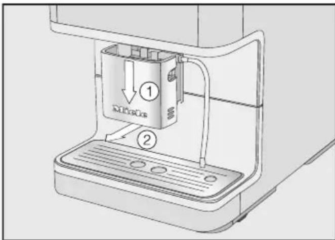 MIELE CM 6100 - Ecoulement central avec cappuccinatore intégré - 1