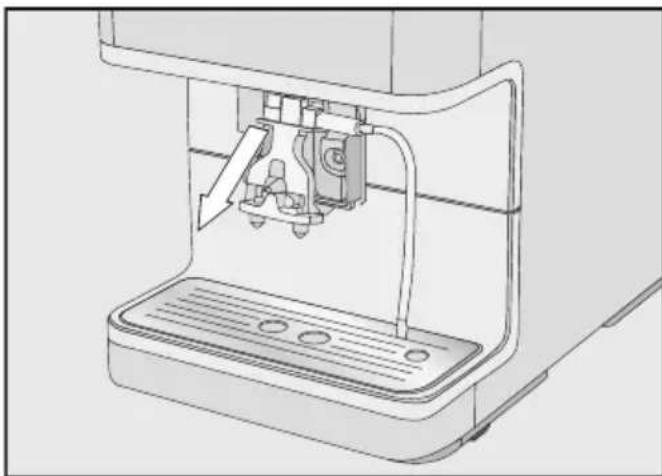 MIELE CM 6100 - Ecoulement central avec cappuccinatore intégré - 2