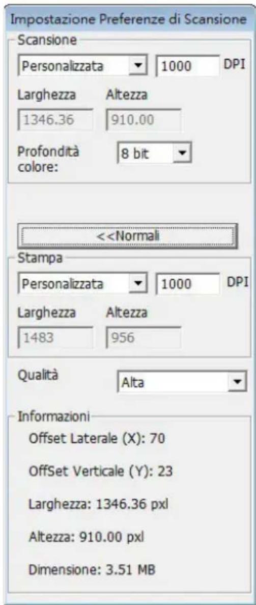 Reflecta ProScan 10T - Area di impostazione scansione [fistre mobili] - 2