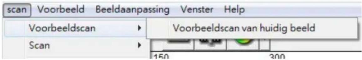 Reflecta ProScan 10T - STAP 3: optionele voorbeeldscan - 1