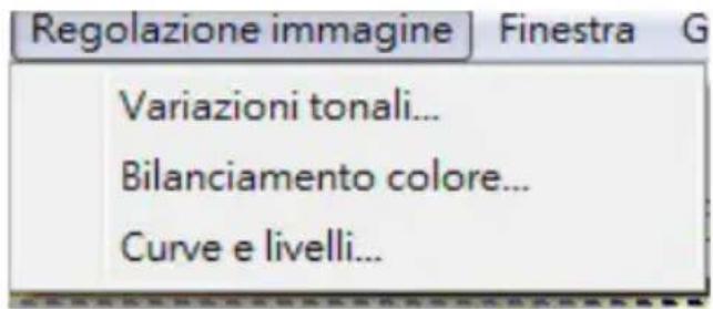 Reflecta ProScan 10T - Comandi del menu - Image Adjustment (Regolazione imagine) - 1