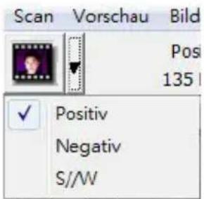 Reflecta ProScan 10T - Schritt 2 - Filmtyp wahlen - 1
