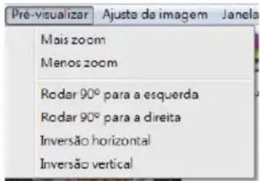 Reflecta ProScan 10T - Menu Commands (Comandos) - Preview (overview) (Visualizar visao geral) - 1