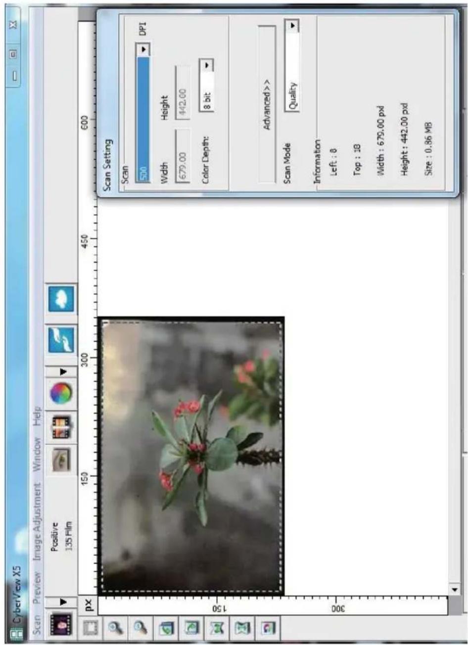 Reflecta ProScan 10T - Interface utilisateur - 1