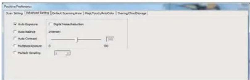Reflecta ProScan 10T - Set Scan Preferences (Continued...) - 3