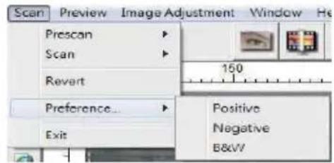 Reflecta ProScan 10T - STEP 5 - Set Scan Preferences - 1