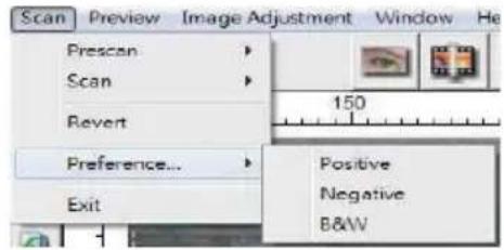 Reflecta ProScan 10T - ETAPE 5 - Regler les préférences de scan - 1