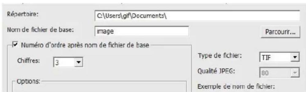 Reflecta ProScan 10T - Configuration des préférences de scan - 1