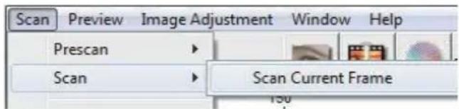 Reflecta ProScan 10T - Menu Commands - Scan - 1