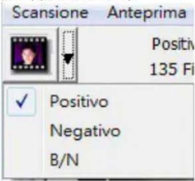 Reflecta ProScan 10T - FASE 2 - Selezione del tipo di pellicola - 1