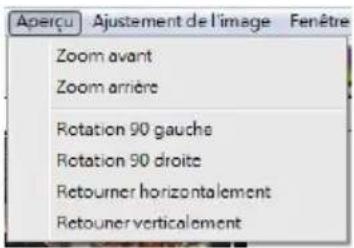 Reflecta ProScan 10T - Commandes du menu - prévisualiser (aperçu) - 1