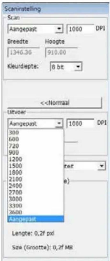 Reflecta ProScan 10T - Voorbeeld: - 1