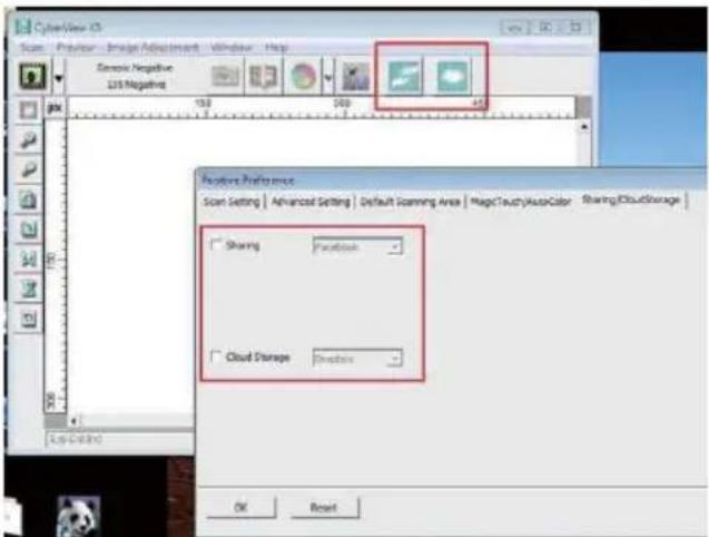 Reflecta ProScan 10T - Comment utiliser la fonction de partage - 3