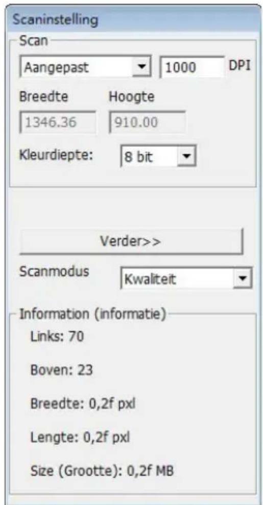 Reflecta ProScan 10T - Instselling actief beeld: - 2