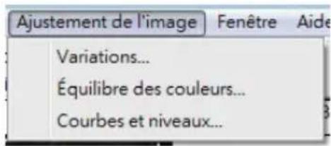 Reflecta ProScan 10T - Commandes de menu - ajustement de l'image - 1