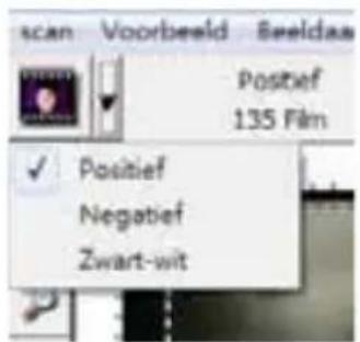 Reflecta ProScan 10T - Diagram functiebalk - 2