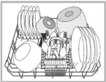INDESIT DPG 16B1 A K EU - Panier inférieur - 1