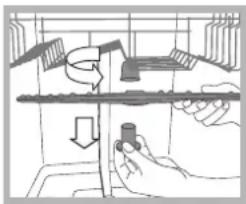 INDESIT DPG 16B1 A K EU - Czyszczenie spryskiwaczny - 1