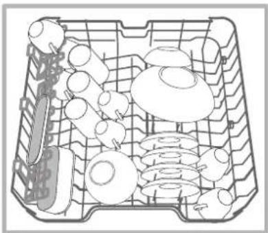 INDESIT DPG 16B1 A K EU - Upper rack - 1