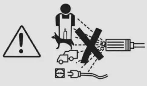Eurom Force 2500IND - Erklärungssymbole auf der Maschine - 1