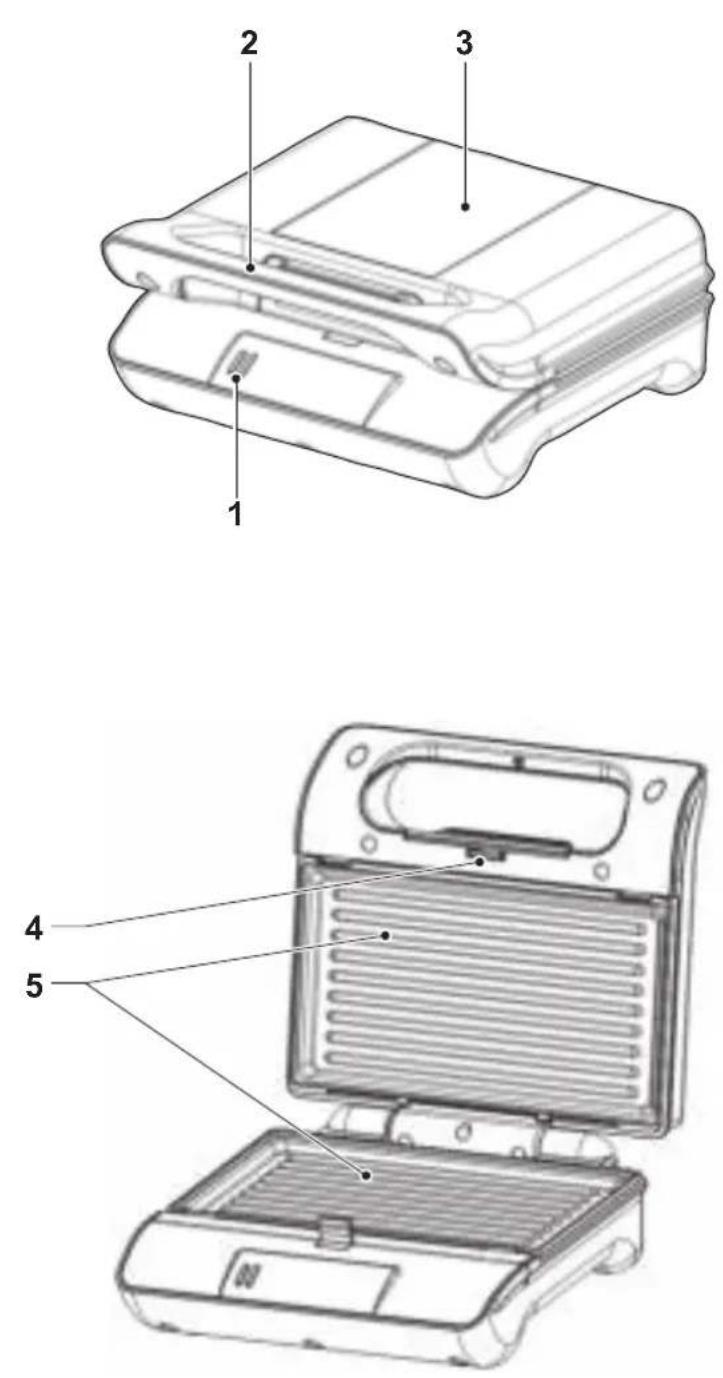 PRINCESS Grill Compact 117000 - 1