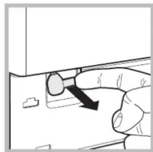 HOTPOINT-ARISTON AQD1071D 69 EUA - Apertura manuale della porta oblo - 2