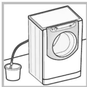 HOTPOINT-ARISTON AQD1071D 69 EUA - Opening the porthole door manually - 1