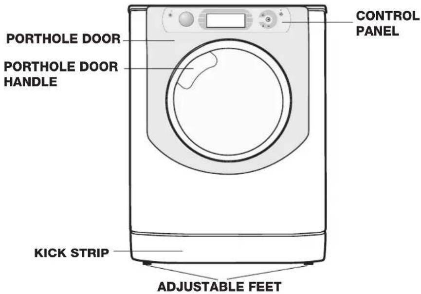 HOTPOINT-ARISTON AQD1071D 69 EUA - Description of the machine - 1