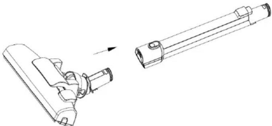 Mx Onda MXAS2058 - Extension tube placement - 3