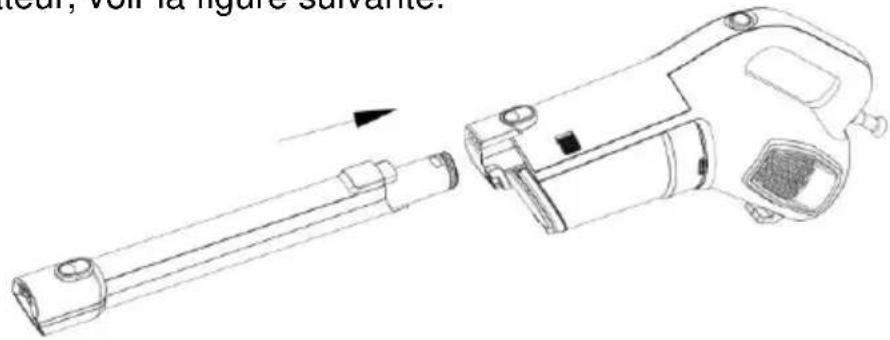 Mx Onda MXAS2058 - Placement du tube d'extension - 1