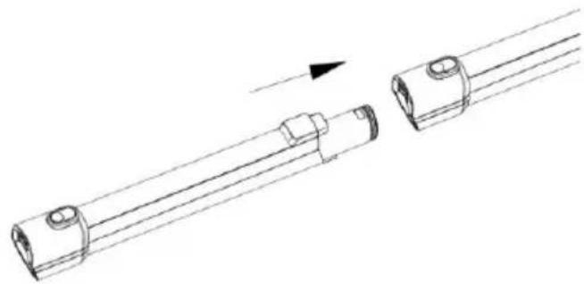 Mx Onda MXAS2058 - Extension tube placement - 2