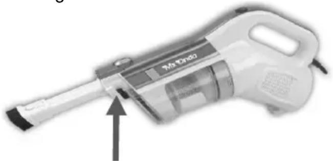 Mx Onda MXAS2058 - VERWENDUNG VON HAND-STAUBSAUGER - 1