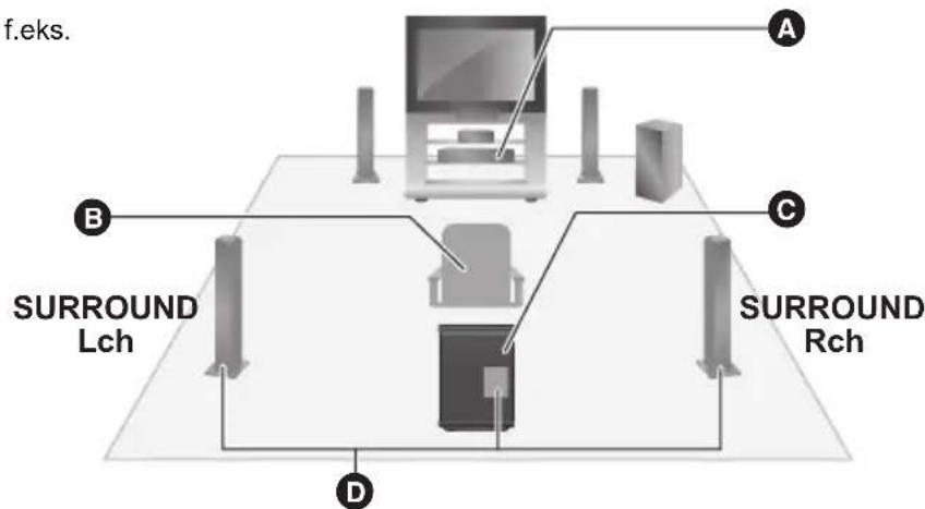 PANASONIC SHFX82EK - Opsætningsdiagram til trådløst system - 1