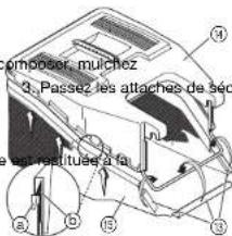 composer, mulchez a. Passez les attaches de séc e est restuée à fau