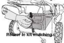 GARDENA 51 VDA - sérer le kit mulching : - 1
